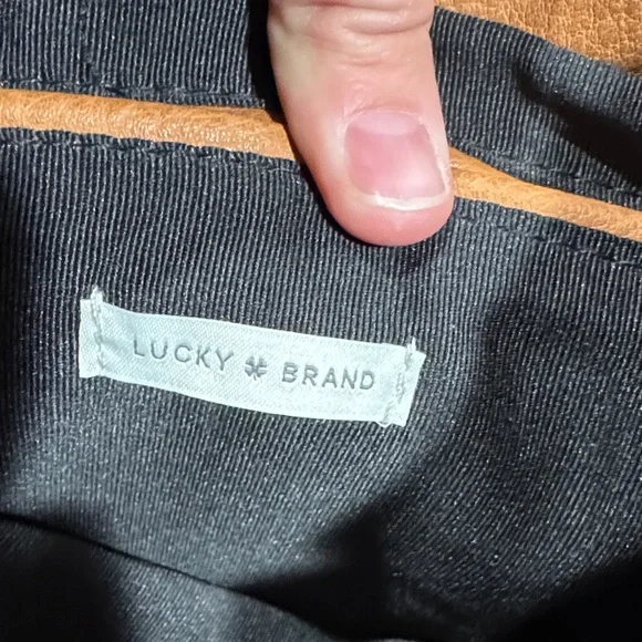 Tan Bucket Bag with Tassel - Picture 6 of 6